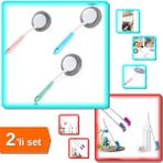 Hereveoyuncak Mangal Barbekü Lavabo Temizleme Fırçası + Biberon ve Şişe Temizleme Fırçası - 2li Set S0F5Y2