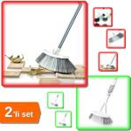 Hereveoyuncak Maxi Oto Yıkama Fırçası - Saplı Temizlik Fırçası + Lavabo ve Küvet Temizleme Fırçası - 2li Set K9P0A