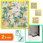Hereveoyuncak Mikrofiber Bulaşık Altlığı + Banyo Mutfak Detay Için Ince Kıl Temizlik Fırçası - 2li Set W3X3B5