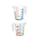 HerEveOyuncak Ölçü Kabı Dereceli Renklii 1000 ML + 300 ML Set (1T)