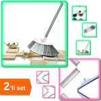 Hereveoyuncak Saplı Çekçek + Maxi Oto Yıkama Fırçası + 2'li Set Temizlik Ürünleri K2J8L3