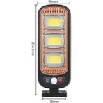 Hereveoyuncak Sensörlü Güneş Enerjisi Ile Şarj Olabilen Duvara Monte Solar Aydınlatmaa GL-84069