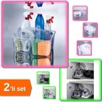 Hereveoyuncak Tencere Kapağı Organizeri + Bölmeli Düzenleyici Sepet Caddy - Pratik Mutfak Ürünleri 3KYH2E