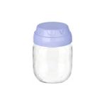 Hereveoyuncak Vintage Dekoratif Cam Kavanoz 425ML - 14,3 Ozz
