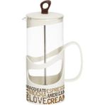 Herevin 1 lt Desenli French Press-Coffee Yazılı