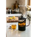 Herevin 131061-834 French Press Süzgeçli Çay Kahve Kupası 600Ml