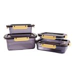 Herevin 162400-802 Saklama Kabı-3'lü Set
