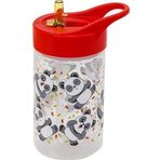 Herevin 430 cc Panda Desenli BPA Free Şeffaf Matara