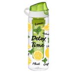 Herevin Como Kapak Tropic Limon Baskılı İnfuserli Detox Matara
