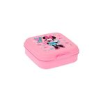 Herevin Gözlüklü Minnie Mouse Pembe Sandviç Kutusu - Kız Çocuk
