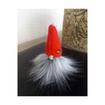 HERFİE Sevimli El Yapımı Noel Baba Cücesi Yılbaşı Ev Süsleri Dekor Örgü Cüce