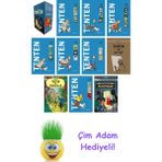 Herge 11 Kitap Seti + Çim Adam Hediye - Hayır