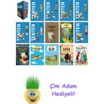 Herge 15 Kitap Seti + Çim Adam Hediye - Hayır