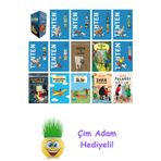 Herge 15 Kitap Seti + Çim Adam Hediye