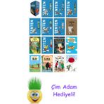 Herge 16 Kitap Seti + Çim Adam Hediye - Hayır