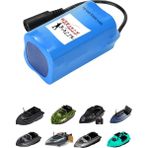 Hergele Balık Yemleme Botu Pili 7.4V 10000 Mah Fabrikasyon Kalite Akıllı Bms Koruma Sistemi Tekne Pili - 1 Adet