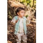 Heritage Puffy Astarlı Peluş Bebek Çocuk Yelek - Wellsoft Yelek - ZTPUFYELEK 5-6 yaş YEŞİL