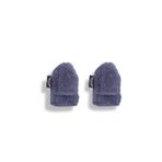Heriya 2’li Yıkanabilir Makyaj Temizleme Pamuğu – Mikrofiber Makyaj, Maske Ve Yüz Temizleme Bezi(Antrasit)