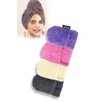 Heriya 4’lü Yıkanabilir Makyaj Temizleme Pamuğu – Mikrofiber Makyaj, Maske ve Yüz Temizleme Bezi