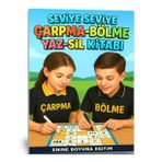 Herkes İçin Seviye Seviye Çarpma-Bölme Yaz-Sil Kitabı