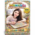 Herkese Mandala Boyama Kitabı - 100 Mandala