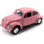 herkesetoptantic Büyük Boy Uzun Model Metal Vosvos Çek Bırak Oyuncak Araba (Pembe)