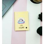 Herkesin Hayatına Kimse Karışamaz Tasarımlı Sert Kapaklı Mini Defter