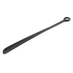 Herklotzn 47 cm Plastik Ekstra Uzun Saplı Ayakkabı Boynuzu Ayakkabı Çekeceği Esnek Sağlam Yardım, 1x Siyah, siyah