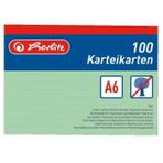 Herlitz 1150655 Kartotek A6 100 Yaprak Çizgili Yeşil