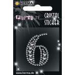 Herma Sayı 6 Kristal Etiket