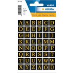 Herma Vario A-Z Siyah-Altın 13x13 mm Harf Etiket