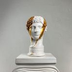 Hermes Golden Gap Pop Art Dekoratif Roma Yunan Heykelleri