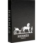 Hermes Siyah Gümüş Dekoratif Kitap Kutu - Gümüş - Siyah