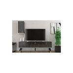 Hermes Tv Ünitesi 150 Cm Bendir-gümüş