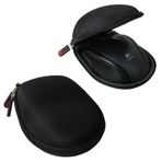 Hermitshell Travel Sert EVA depolama için çanta, koruma kılıfı taşıma çantası Torba Compact Boyutlar ve karabina Logitech Wireless Marathon Mouse fare M705