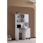 Hermobi BERMUDA Bilgisayar Masası - 90*44*170 - Beyaz