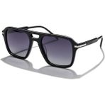 Hermod OLD2090S-C2-53 Polarize Unisex Güneş Gözlüğü - Siyah