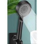 Hermoni Turbo Fan Pervaneli 5 Multi Fonksiyonlu Su Tasarruflu Modern Duş Başlığı El Tipi Yüksek Basınçlı - Montajsız