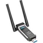 Hermoso Edup AX1800M Pc Için USB Wıfı 6 Adaptörü 802.11AX, USB 3.0 Wifi Dongle (Yurt Dışından) - 1 Adet