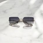 Hermossa 1645 C3 Çerçevesiz Unisex Güneş Gözlüğü