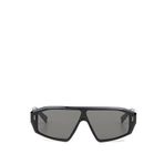 Hermossa HM 1624 C1 Geometrik Siyah Unisex Güneş Gözlüğü