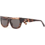 Hermossa HM 1680 C3 Cat Eye Kahve Siyah Kadın Güneş Gözlüğü