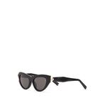 Hermossa HM 1697 C1 Cat Eye Siyah Asetat Kadın Güneş Gözlüğü