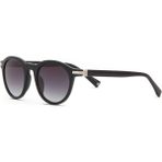 Hermossa Toby Hm 1727 C 1 Siyah Oval Unisex Güneş Gözlüğü - Siyah - Gümüş