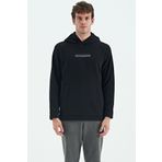 Hern Siyah Erkek Polar Sweatshirt - 88301