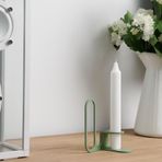 Hernehaltsa Metal Modern Dekoratif Mumluk (Mint Yeşili)