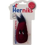Herniks Matatabili Peluş Eggy 10 cm Bordo Kedi Oyuncağı
