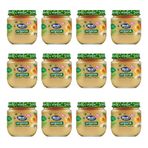 Hero Baby 120 gr Organik Kayısılı Muzlu 12'li Kavanoz Maması