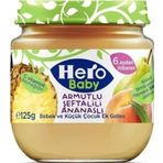 Hero Baby 125 gr 12 li Set Armut Ananas Şeftali Kavanoz Maması