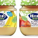 Hero Baby 2x125 gr Elmalı Muzlu Bebek Maması